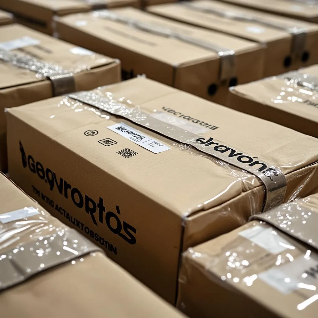 Paquetes de TecnoStore listos para envío